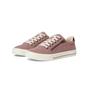 TAOS Z Soul Comfort Canvas Travel Sneaker w/ Zipper, Arch Support women's 7.5